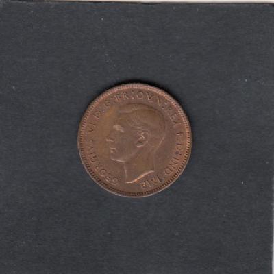 Beschrijving: 1 Farthing  GEORGIUS VI  